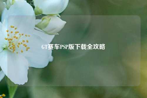 GT赛车PSP版下载全攻略